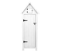 Monstershop Wooden Garden Shed - White