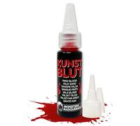 Monsters'n'Masquerade Artificial Blood 25 ml I Art Blood for Vampire Monster & Zombie Costumes I Washable Fake Blood for Halloween and Fancy Dress