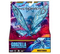 MonsterVerse Godzilla King of the Monsters Official Mothra 6-Inch Action Figure - Movie-Accurate Winged Titan Toy with Display Stand - Kaiju Collectible for Kids & Fans - Includes Monarch Packaging
