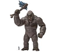 MonsterVerse Godzilla vs Kong 13 Inch Collectable Articulated Mega Kong Action Figure in Black, With Lights and Battle Sounds, Suitable for Ages 4 Years+