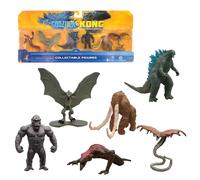 MonsterVerse Godzilla vs Kong 2 Inch Mini Monster 6-Pack Including Iconic Monsters from Movie, Limited Edition, Multi-Coloured, Suitable for Ages 4 Years+