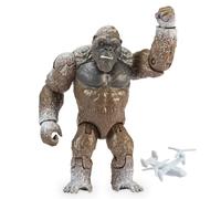 MonsterVerse Godzilla vs Kong Movie 6 Inch Collectable Antartic Kong Articulated Collectable Action Figure Toy with Osprey, Includes Battle Damage Reveal Feature, Suitable for Ages 4 Years+