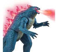 Monsterverse Godzilla vs Kong: The New Empire Giant Godzilla Figure 35cm - Articulated, Highly Detailed with Lights & Atomic Breath, Movie-Inspired Toy for Kids 4+