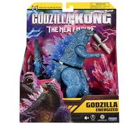 MonsterVerse Godzilla x Kong: The New Empire, 6-Inch Energised Godzilla Action Figure Toy, Iconic Collectable Movie Character, Includes 2.5-Inch Battle Drone, Suitable for Ages 4 Years+