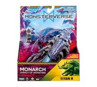 MonsterVerse Monarch Titan X 6-Inch Action Figure with Destroyed Yacht Accessory, Articulated Monster Toy for Kids and Collectors