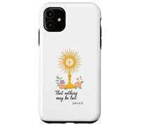 Monstrance with Flower Shirt That Nothing May Be Lost John Case for iPhone 11