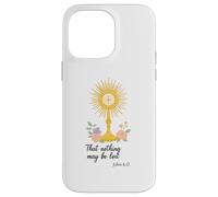 Monstrance with Flower Shirt That Nothing May Be Lost John Case for iPhone 14 Pro Max