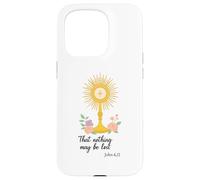 Monstrance with Flower Shirt That Nothing May Be Lost John Case for iPhone 15 Pro