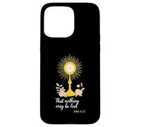 Monstrance with Flower Shirt That Nothing May Be Lost John Case for iPhone 15 Pro Max