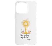 Monstrance with Flower Shirt That Nothing May Be Lost John Case for iPhone 15 Pro Max