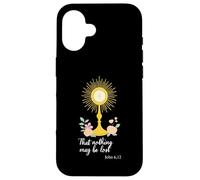 Monstrance with Flower Shirt That Nothing May Be Lost John Case for iPhone 16
