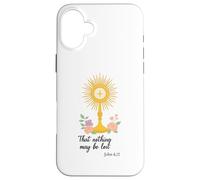 Monstrance with Flower Shirt That Nothing May Be Lost John Case for iPhone 16 Plus