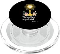 Monstrance with Flower Shirt That Nothing May Be Lost John PopSockets PopGrip for MagSafe