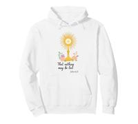Monstrance with Flower Shirt That Nothing May Be Lost John Pullover Hoodie