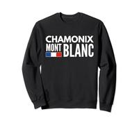 mont blanc Chamonix french alp Mountain Mens Womens Souvenir Sweatshirt