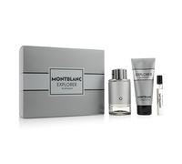 Montblanc explorer edp platinum 100 ml + travel edp 7.5 ml + shower gel 100 ml