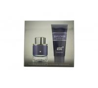Mont Blanc Explorer Ultra Blue Gift Set; 60ml EDP & 100ml Shower Gel
