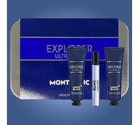 Montblanc Explorer Ultra Blue Gift Set 7.5ml Eau De Parfum + 30ml Face Cream + 30ml Cleansing Gel