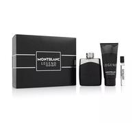 Mont Blanc Legend Gift Set 100ml EDT + 100ml Shower Gel + 7.5ml EDT