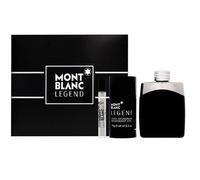 Mont Blanc Legend 100ml EDT Spray + 7.5ml EDT Spray + 75g Deodorant Stick Gift Set