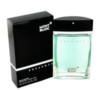 Mont Blanc Mens Presence Eau de Toilette 75ml Spray For Him - NA - One Size