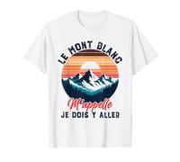 Mont Blanc Mountain Sport Tee | Climbing Trekking Chamonix T-Shirt