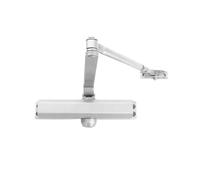 MONT HARD Grade 2 Hydraulic Door Closer, Size 4, Aluminum Anodized