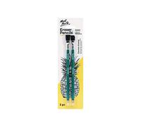 Mont Marte Eraser Pen Set - 2 pieces - Pens with Eraser - 4mm Eraser Strip - Brush on the other Side - Ideal for precise Erasing