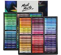 MONT MARTE Extra Soft Oil Pastels Vibrant Hues Premium 120pc, Assorted Bright Colors, Vibrant, Buttery, Versatile Art Pastels for Blending, Layering & Shading, Art, Craft, Coloring and Sketching