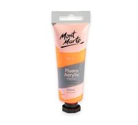 MONT MARTE Fluoro Acrylic Paint 50 ml, Orange