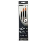 MONT MARTE Gallery Series Brush Set, Wood, Standard, L