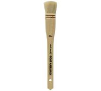 Mont Marte Goat Hair Pine Wood Brush, Natural, 25mm