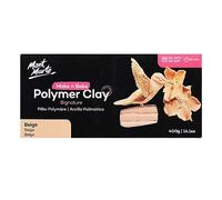 Mont Marte Make n Bake Polymer Clay 400gm Block - Beige
