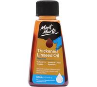 Mont Marte MOMD1208 Thickened Linseed Oil - 125ml