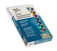 MONT MARTE MPOT8181 Transparent Oil Intro Paint Set - 18ml Set of 8