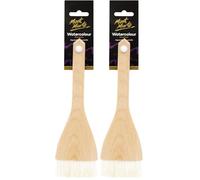 Mont Marte MSBS0006 Goat Hair Beech Hake Brush - 65mm (Pack of 2)
