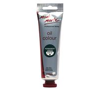 MONT MARTE Premium Oil Paint, 100ml (3.4oz), Permanent Green, Good Coverage, Excellent Tinting Strength
