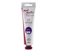 MONT MARTE Premium Oil Paint, 100ml (3.4oz), Purple, Good Coverage, Excellent Tinting Strength