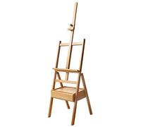 Mont Marte Signature Box Floor Easel, Beech Wood (Holds Canvases up to 35in in Height)