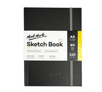Mont Marte Sketch Book A5 - 80 Sheets - 110gsm - Ideal Sketchbook for Sketches and Drawings