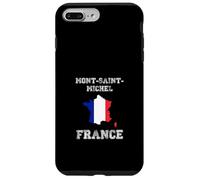 Mont Saint-Michel France Map Flag Travel Graphic Design Case for iPhone 7 Plus/8 Plus