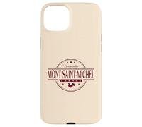Mont Saint-Michel France - Mont St Michel France Label Case for iPhone 15 Plus