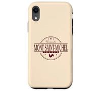 Mont Saint-Michel France - Mont St Michel France Label Case for iPhone XR