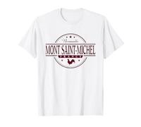 Mont Saint-Michel France - Mont St Michel France Label T-Shirt