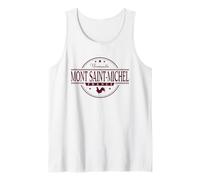Mont Saint-Michel France - Mont St Michel France Label Tank Top