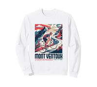 Mont Ventoux Mountain Pass France Cycling Racing Bike Sweatshirt