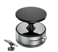 Monta de teléfono de automóvil giratorio - support de teléfono imán de automóvil, Desk Smart Phone Mount | Accessories for automóviles, suministros automotrices para salvar el espacio 2.32x2.32x2.28 p