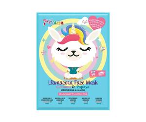 Montagne Jeunesse 7th Heaven Coconut & Papaya Llamacorn Face Mask 1 Sheet Mask