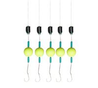 Montajes De Anzuelo para De,Kit De Giratorio Con - Anzuelos Elásticos Preciso para Entusiastas De Río Aguas Continentales Y Saladas | Anzuelos Acero Inoxidab