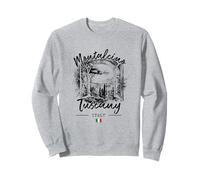 Montalcino Tuscany Italian Riviera Italy Flag Tuscan Italia Sweatshirt